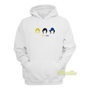 Blink 182 Stickers Hoodie 1
