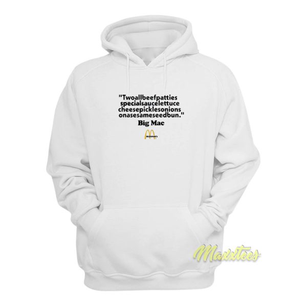 Blue Collar Harvey Keitel Big Mac Hoodie