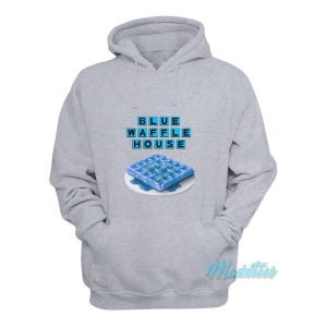 Blue Waffle House Hoodie 1