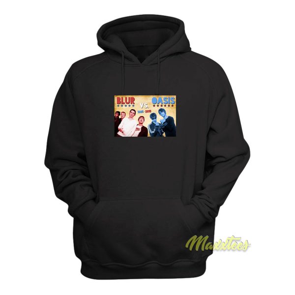 Blur vs Oasis Band Hoodie