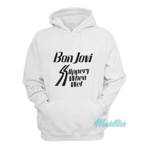 Bon Jovi Slippery When Wet Hoodie 2