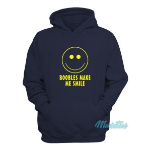 Boobies Make Me Smile Hoodie 1