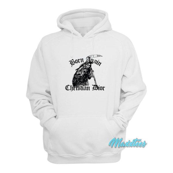 Born Again Christian Dior Reaper Skeleton Hoodie