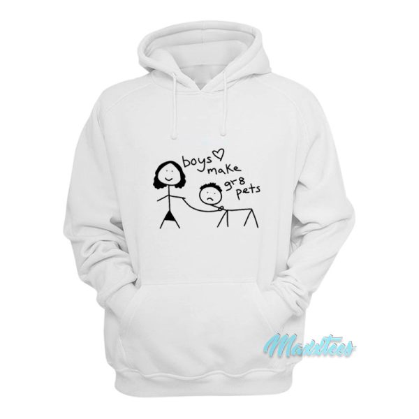 Boys Make Gr8 Pets Hoodie