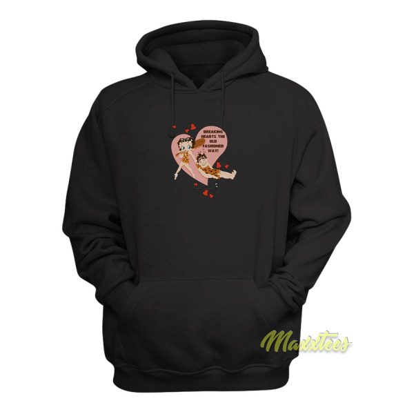 Breaking Hearts The Old Fashioned Betty Boop Hoodie