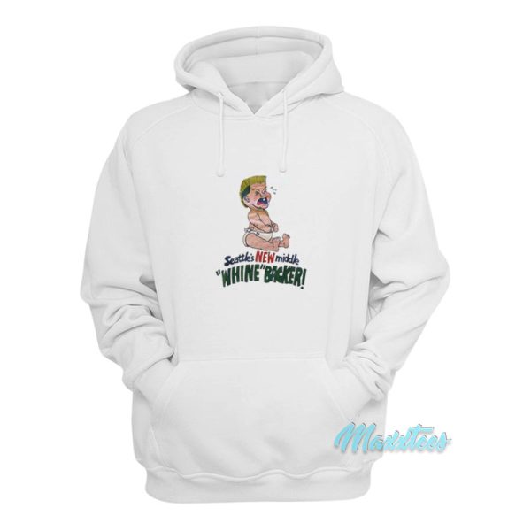 Brian Bosworth Seattle’s New Middle Whine Backer Hoodie