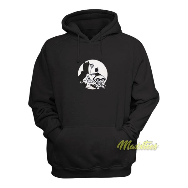 Brian and Stewie Family Guy Batman and Robin Hoodie