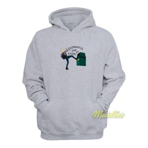 Britta Kicking A Greendale Trash Hoodie 1
