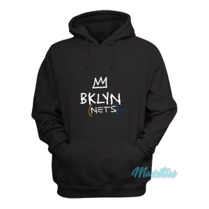 Brooklyn Nets Basquiat Crown Hoodie 1 Brooklyn Nets Basquiat Crown Hoodie 2