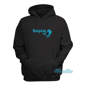Bts Baepsae Crow Tit Bird Hoodie 1
