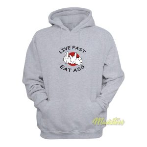 Bunny Live Fast Eat Ass Hoodie 2