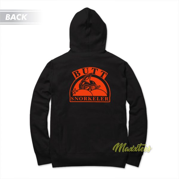 Butt Snorkeler Funny Hoodie