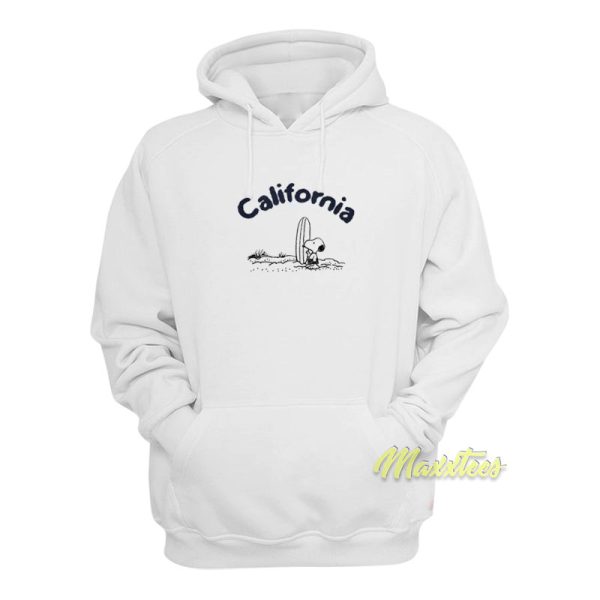 California Peanuts Surfing Hoodie