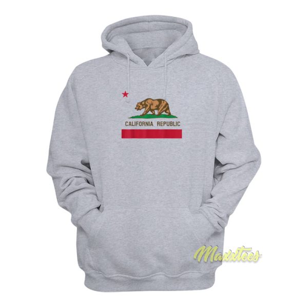 California Republic State Flag Hoodie