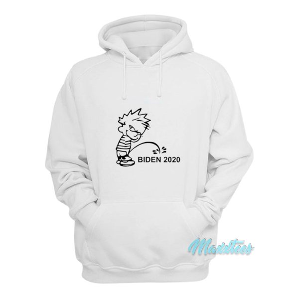 Calvin Peeing Biden 2020 Hoodie