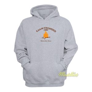 Camp Firewood 1981 Waterville Maine Hoodie 1