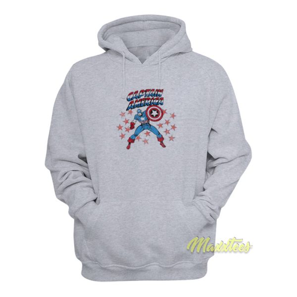 Captain America Vintage Hoodie