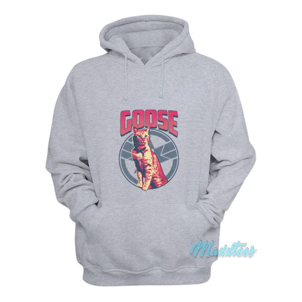 Captain Marvel Goose The Cat Hoodie