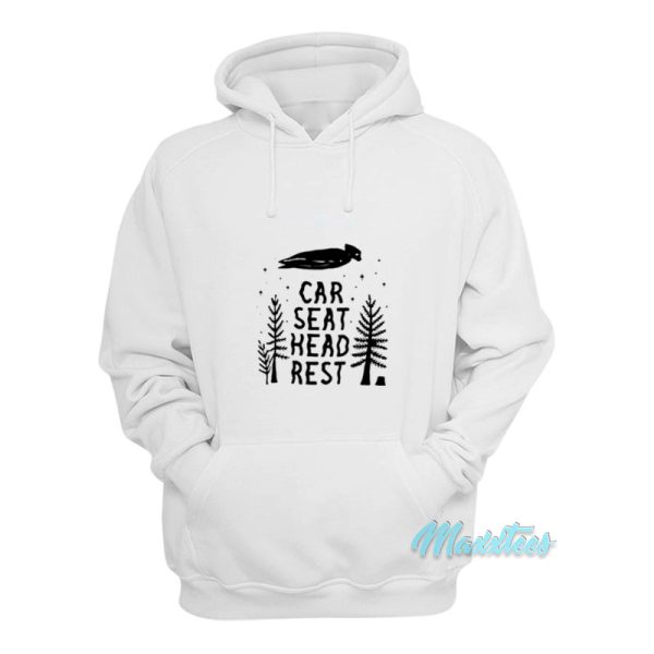 Car Seat Headrest Velvet Flocked Hoodie