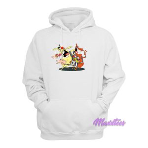 Cartoon Network Cow And Chicken Character Hoodie 1