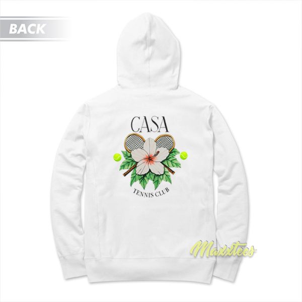 Casablanca Casa Tennis Club Floral Hoodie