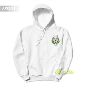 Casablanca Casa Tennis Club Floral Hoodie 1 Casablanca Casa Tennis Club Floral Hoodie 2