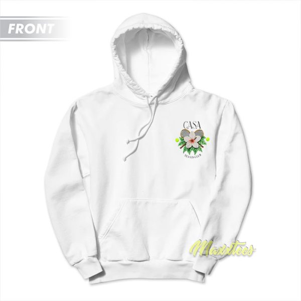 Casablanca Casa Tennis Club Floral Hoodie