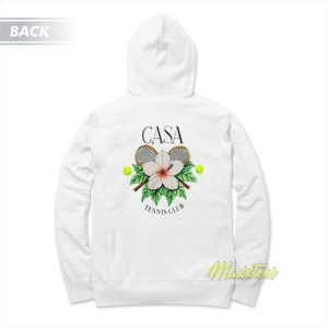 Casablanca Casa Tennis Club Floral Hoodie 2 Casablanca Casa Tennis Club Floral Hoodie 3