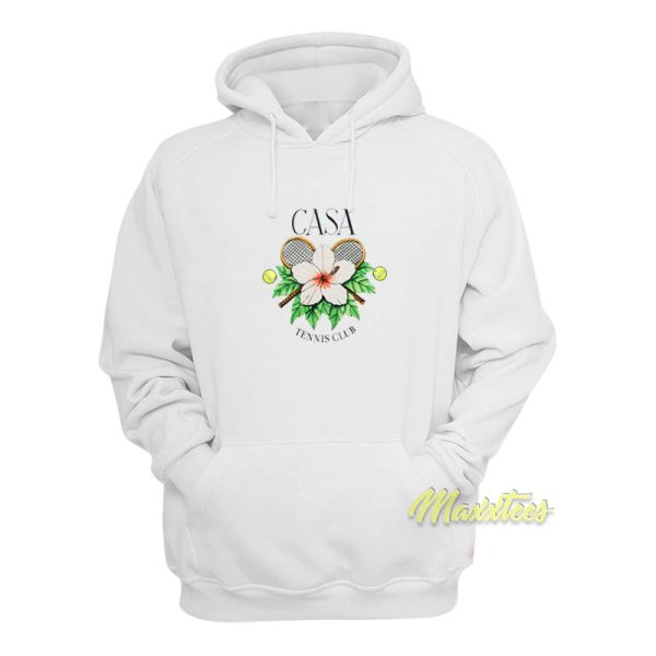 Casablanca Tennis Club Floral Hoodie