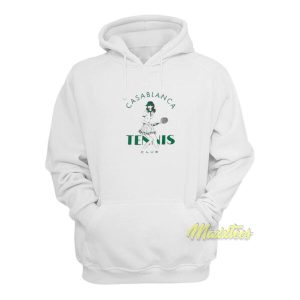 Casablanca Tennis Club Girl Hoodie 1 Casablanca Tennis Club Girl Hoodie 2