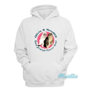 Cat Best Friend Purr Ever Olivia and Meredith Hoodie 2