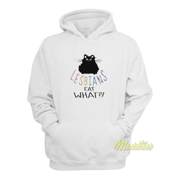 Cat Lesbians Eat What Hoodie