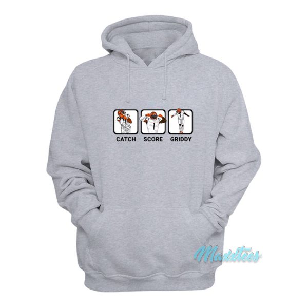 Catch Score Griddy Repeat Hoodie