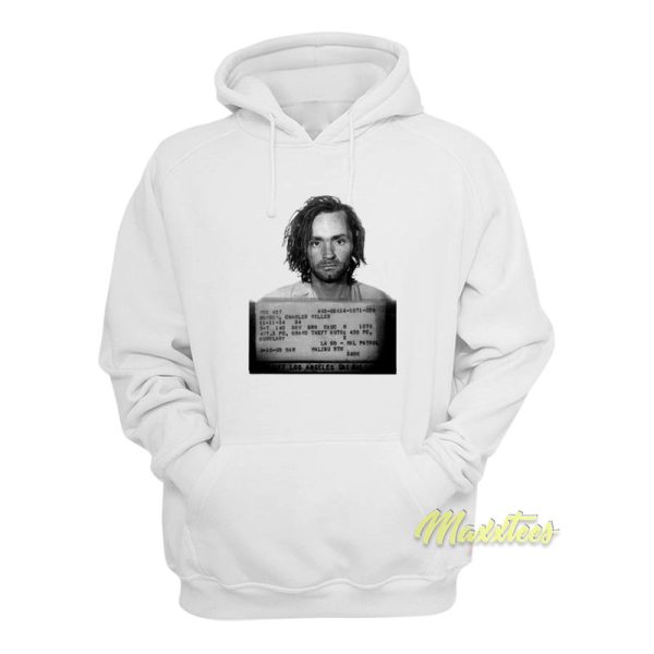 Charles Manson Mugshot Hoodie