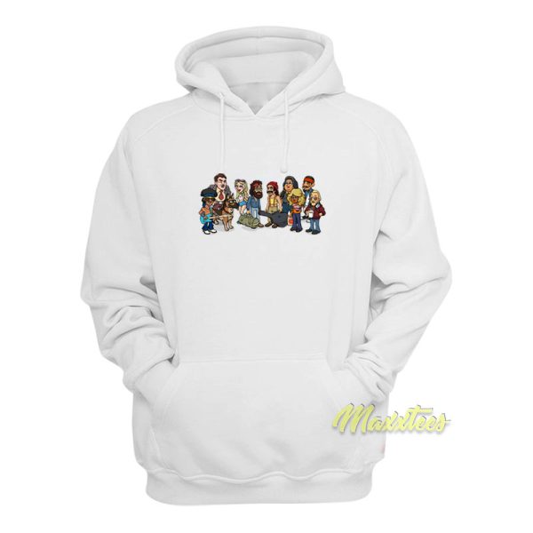 Cheech and Chong Bud Farm Hoodie Unisex