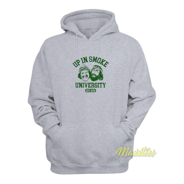 Cheech and Chong Up In Smoke University Hoodie