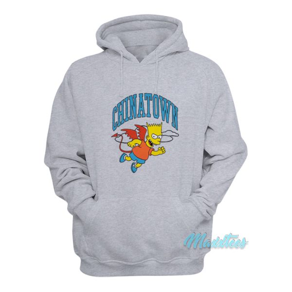 Chinatown Bart Simpson Devil Hoodie