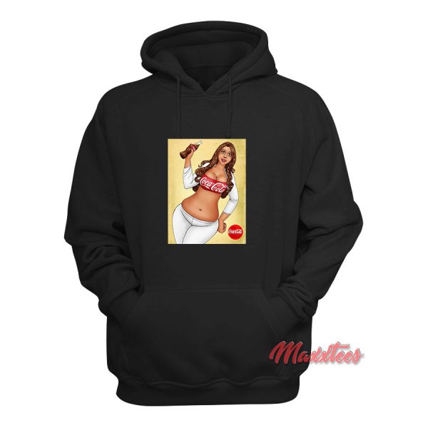 Coca Cola Bottle Body Shape Hoodie