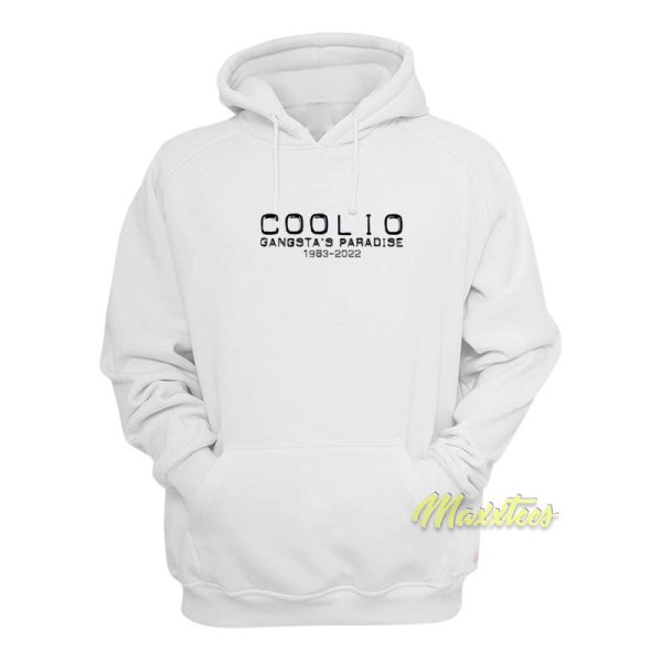 Coolio Gangsta Paradise 1963-2022 Hoodie