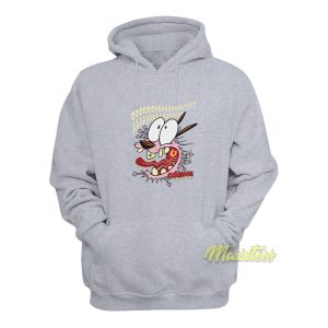 Courage The Cowardly Dog Scaredy Dog Hoodie 1