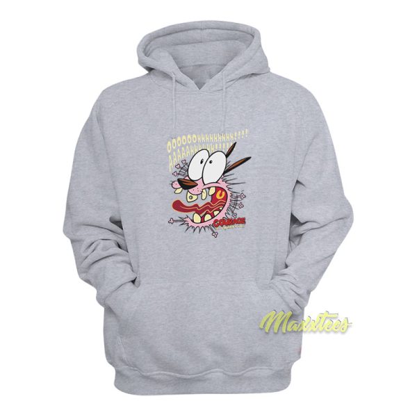 Courage The Cowardly Dog Scaredy Dog Hoodie