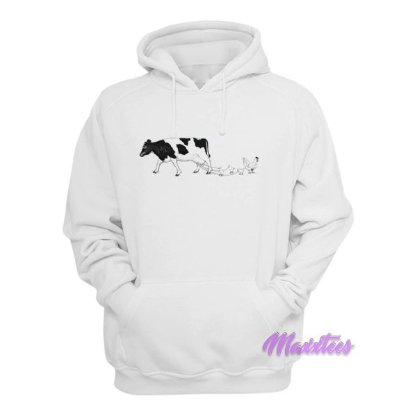 Cow VS Chicken Hoodie