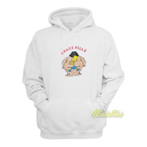 Crack Kills Bart Simpson Hoodie 1