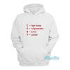 Cunt Charisma Uniqueness Nerve Talent Hoodie