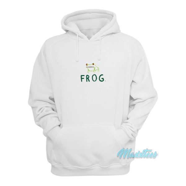 Cute Green Frog Hoodie Cheap