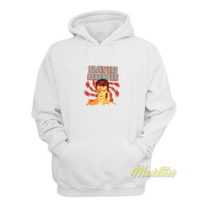 David Bowie Aladdin Sane Gold Hoodie 1