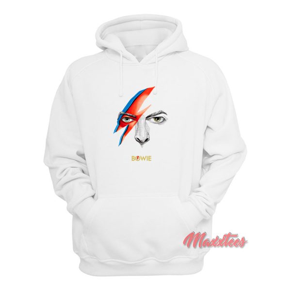 David Bowie Face Hoodie