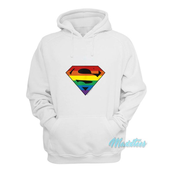 Dc Comics Pride Superman Logo Hoodie