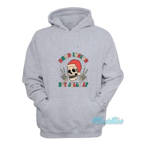 Dead Inside But Jolly AF Hoodie 2