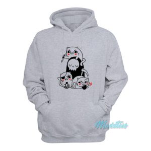 Death Is Cat Person Hoodie 1 Death Is Cat Person Hoodie 2